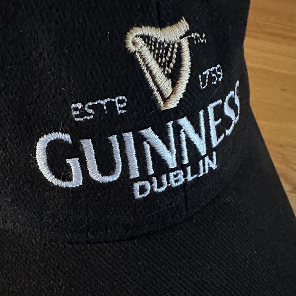 Guinness Dublin Black Hat Cap - Picture 2 of 12
